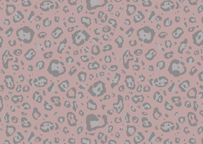 Leopard Luxe, Baby Pink - Roller Blind - Image 6